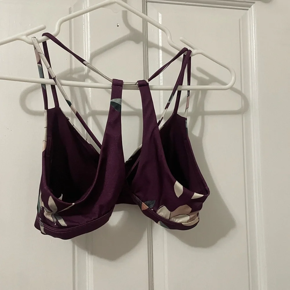 Athleta size small Floral Purple bra - Picture 10 of 12